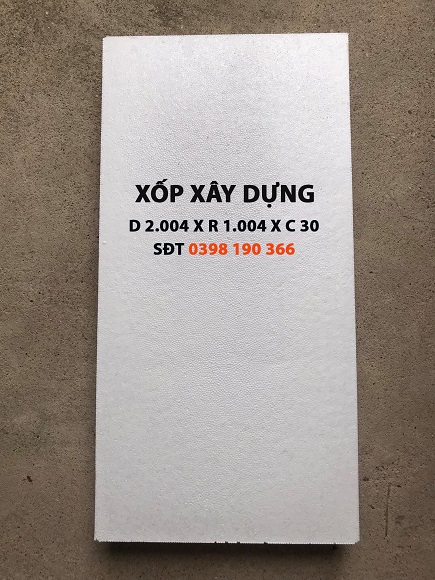 Xốp xây dựng